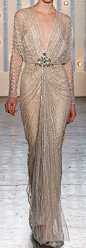 Jenny Packham vintage inspired gown