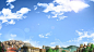 Anime 1920x1079 Naruto Konoha village rooftops clouds anime