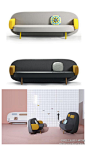 float沙发是纽约设计师karim rashid为西班牙家具品牌sancal设计的，这个设计由一系列柔软的、圆形的、多彩的形式元素穿插组合，创造了一个有趣的家具产品。它拥有一个巨大的椭圆形靠背和一个好似漂浮在地面上的坐垫，整个沙发由四个木腿支撑。沙发弯曲、柔和的形态为使用者提供了自然而舒适的感受。