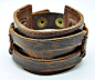 Leather cuff for your boi: 