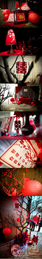 最炫中国风style：来一场中式的婚礼吧~~穿着旗袍出嫁~~那该有多美~只爱中国范儿，就关注@最炫中国风style