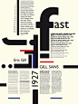 法国私立ESAG设计学院三年级学生字体编排海报课程作品