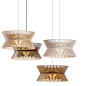 Secto lamp北欧风情设计师的灯现代简约木艺木质客厅餐厅吊灯外销