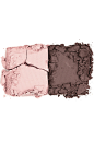 Kevyn Aucoin - The Eyeshadow Duo - Pink Shell/ Deep Taupe No. 211 : Instructions for use: Apply the lighter shade on the lid and under the brow bone Sweep the darker shade along the crease of the eye and/or along the lash line Use a damp brush to intensif