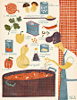illustrated recipes : bunch of illustrated recipes