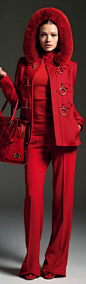 Blumarine Fall Winter 2012-13 Main Collection..ALL RED ..