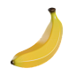 香蕉 @到位啦UI素材 80款水果食品厨具3D图标模型