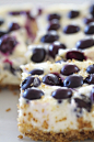 Lemon Blueberry Cheesecake Bars