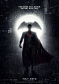 Poster Provisional para BATMAN V SUPERMAN : El 16 de Febrero del 2014 diseñé este Poster Provisional (Poster no-oficial para que sea utilizado hasta que salga uno oficial).