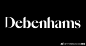 英国知名百货公司Debenhams新形象logo设计 ​​​​