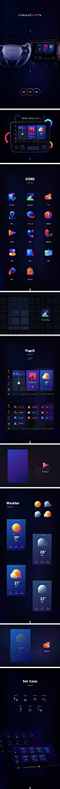 LYNK&COOOL-领克02车机主题-UI中国-专业用户体验设计平台