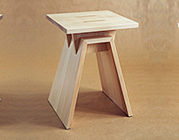 Stool "Tower"