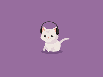 动物GIF——小猫 - 视觉中国设计师社...