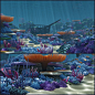 cartoon underwater fish 3d max