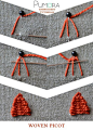 Pumora's embroidery stitch-lexicon: the woven picot                                                                                                                                                                                 Más: 