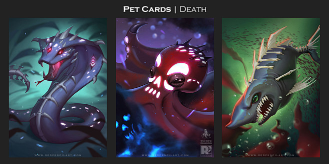 Pet Cards, Red Penci...