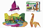 #DIY #dinosaurus #origami from www.kidsdinge.com https://www.facebook.com/pages/kidsdingecom-Origineel-speelgoed-hebbedingen-voor-hippe-kids/160122710686387?sk=wall