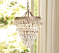 CLARISSA GLASS DROP CHANDELIER