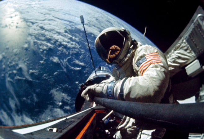 1966: A space selfie...