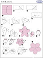 折纸梅花的折法 梅花手工折纸教程