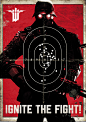 Wolfenstein - The New Order : Key art and campaign exploration for Wolfenstein - The New Order.