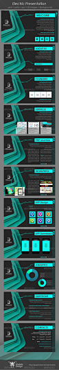 Electric Presentation  - Abstract Powerpoint Templates