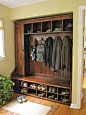 #玄关#   棒棒哒柜子！
Mudroom Rack - Barnwood Furniture - traditional - Entry - New York - Country Willow