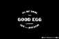 The Good Egg美食餐厅品牌视觉设计 ​​​​