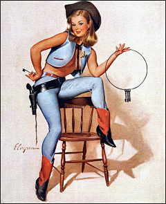 LoserUncleYao采集到Gil Elvgren