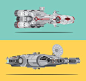 Sci-Fi Celebrations in Detailed Vector Designs by Scott Park
