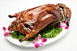 Royalty-free Image: Roast duck with decoration