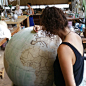 One Of The World’s Last Remaining Globe-Makers That Use The Ancient Art Of Making Globes By Hand : In the modern age, with the advent of GPS in addition to the abundance of mass-produced globes and maps, the art of globe making has fallen by the wayside. 