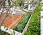 Inspiration for a contemporary deck container garden remodel in Perth