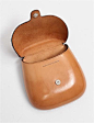 Christophe Lemaire Bisaccia Round Case- Natural