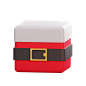 Giftbox Santa - 20款3D矢量圣诞节插画图标素材下载 Christmas - 3D Icon Premium Pack .blender .psd .figma