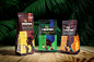 LACOMBA coffee packaging : Brazilian coffee packaging design and illustration