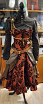 stunning steampunk dress