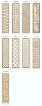 Crestview Doors - Redi-Screens - Mid-century Inspired Decorative Wall Screens and Room Dividers