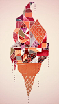 Ice-cream Art Print - Hugo Diaz
