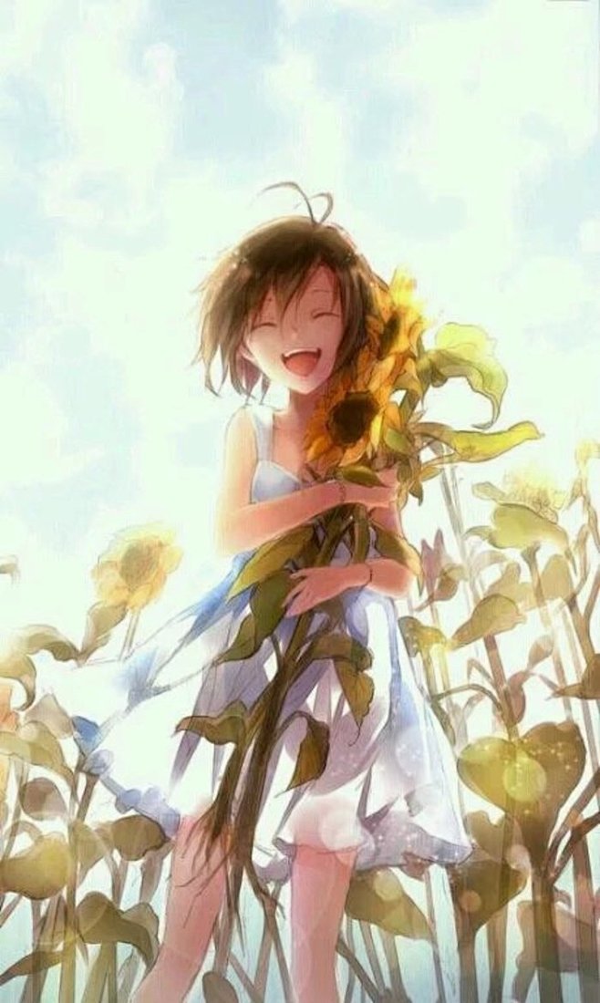 听说每一个爱向日葵的人儿，都能带给人温暖...