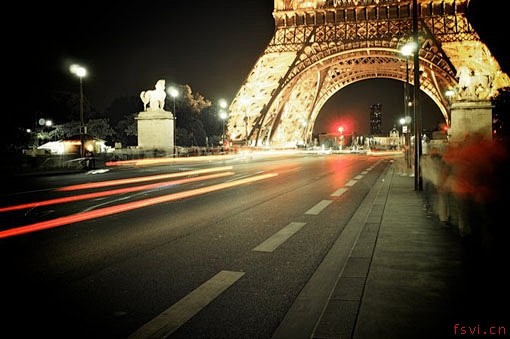 巴黎(Paris)城市夜景