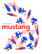 MUSTANG : Screen printed poster for the film "Mustang" & animated version in Augmented Reality. Mustang is a film about five turkish sisters, and their struggle to break free from tradition. For something as innocent as going for a swim on a