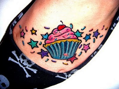 蛋糕脚纹身