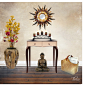 Sunburst... : #table #mirrors