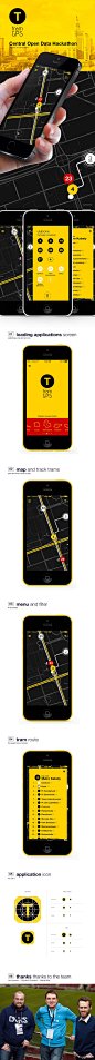 tram gps app #hackaton导航APP UI设计 - 图翼网(TUYIYI.COM) - 优秀APP设计师联盟