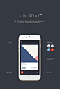 UNIQ DAY : The most simple & beautiful event countdown app.Simple way to remember your big day.