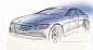 Mercedes-Benz E Class Design Sketch