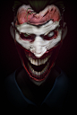 疯狂小丑可怕的肖像 - GeekTyrant