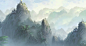 中国风场景气氛图古风山水建筑武侠仙侠CG原画游戏美术素材 - 板绘绘画教程学习公众号：板绘 (30)