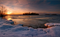 nature_landscapes_lake_ice_frozen_shore_beaches_islands_sky_sunset_sunrise_1920x1200